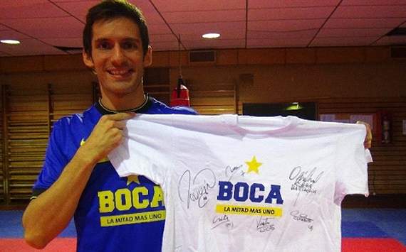 Sebastián Crismanich: medalla azul y ORO
