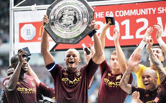 man city celebrate