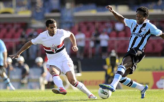 Douglas e Zé Roberto - São Paulo x Gremio