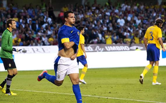 Leandro Damião - Sweden vs Brazil - International Friend