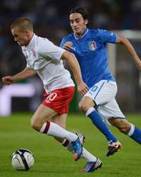 England v Italy, Tom Cleverley, Alberto Aquilani