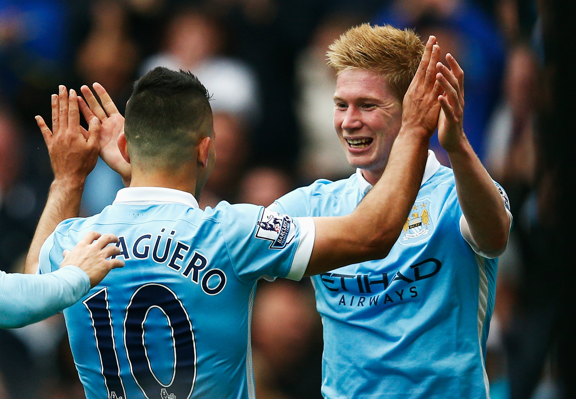 תוצאת תמונה עבור ‪de bruyne and aguero‬‏