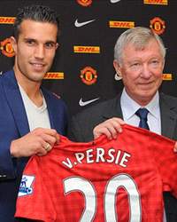 van persie and ferguson press con
