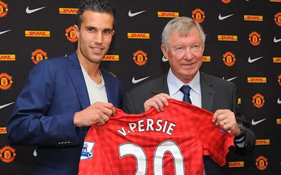 van persie and ferguson press con