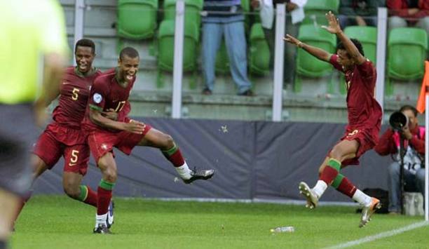 Ricardo Vaz Te,Semedo and Nani,Portugal - Israel,U21