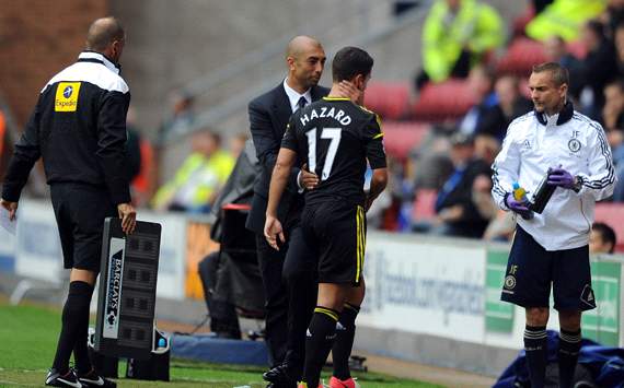 EPL: Eden Hazard - Roberto Di Matteo, Wigan Athletic v Chelsea