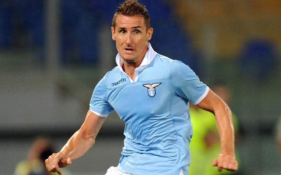 Klose im Topspiel gegen Milan
