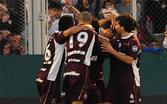 Festejo Lanús