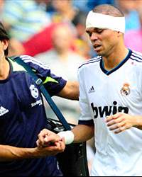 Pepe lesionado