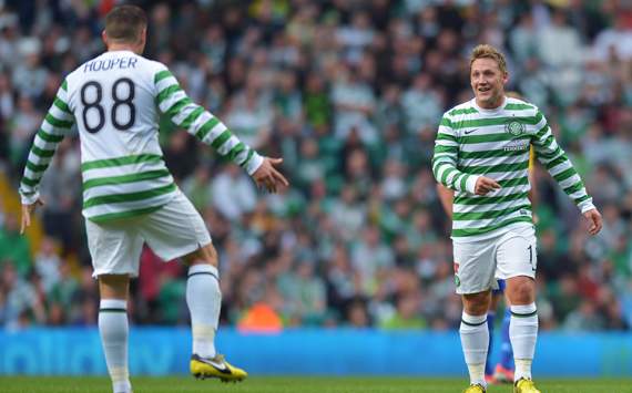Celtic v HJK Helsinki, Kris Commons, Gary Hooper