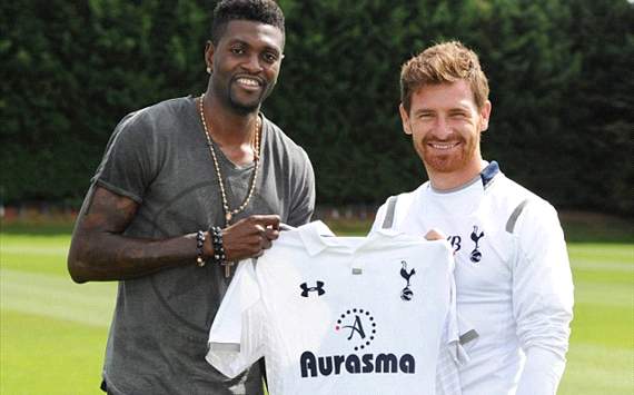 Tottenham boss Villas-Boas: Adebayor one of the greatest strikers in the world