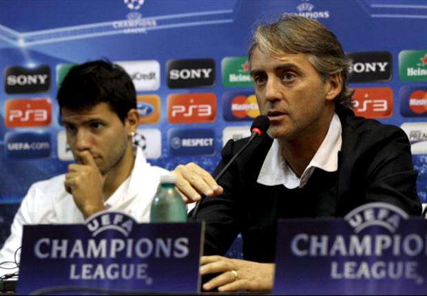 Manchester City boss Mancini angry over 'stupid' Aguero call-up
