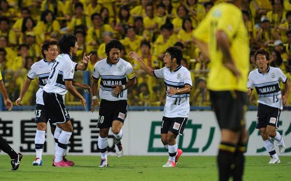 J-League Review: Jubilo top short-handed Reysol while Gamba escapes drop zone