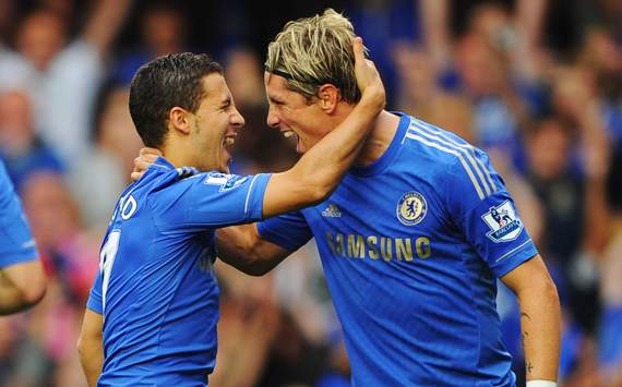 Eden Hazard - Fernando Torres (Chelsea vs Newcastle)