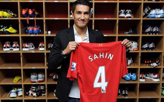 Nuri Sahin - number 4 in liverpool