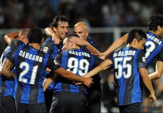'It's easy to play with Sneijder and Milito' - Cassano buoyant after opening day win