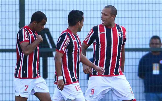 Luis Fabiano, Jadson, Lucas - São Paulo