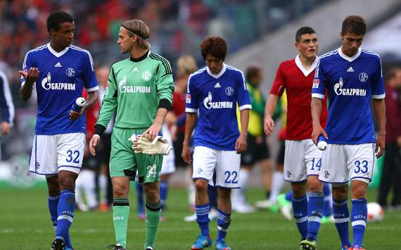 Joel Matip, Timo Hildebrand, Atsuto Uchida, Kyriakos Papadopoulos & Roman Neustädter, FC Schalke 04
