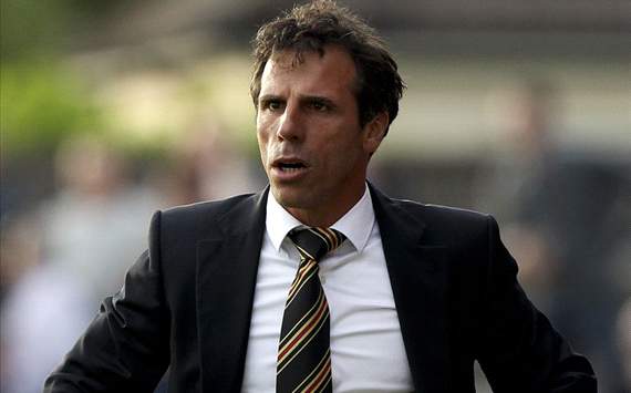 Manager Gianfranco Zola of Watford