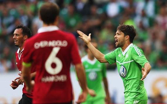 Diego protestiert gegen Hannover
