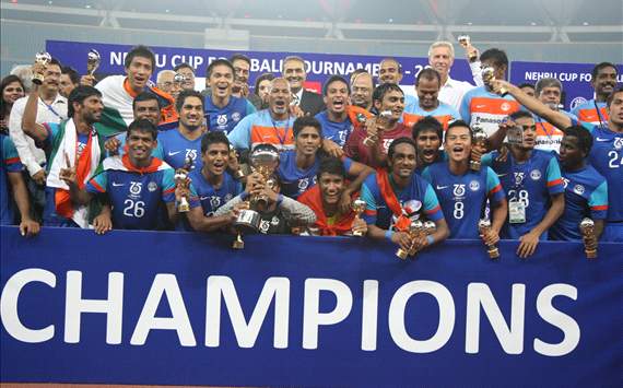 India Nehru Cup Champions