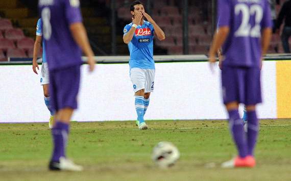 Blerim Dzemaili - Napoli-Fiorentina - Serie A