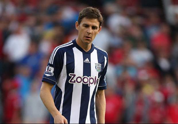 West Brom midfielder Gera sidelined with Achilles injury