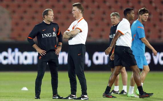 Louis van Gaal en Danny Blind, Nederland