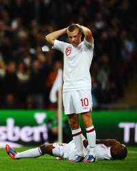 WCQ 2014, ENG v UKR, Tom Cleverley, Jermain Defoe