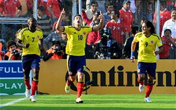 Colombia venció a Chile