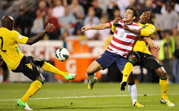Herculez Gomez; Rodolph Austin; Nyron Nosworthy - USA vs. Jamaica