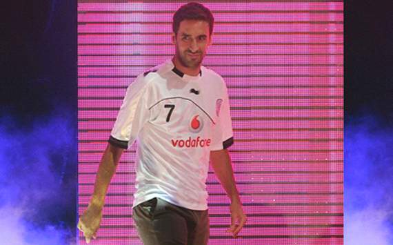 Spain's Raul Gonzalez - AlSadd - the inauguration ceremony Qatar Stars League season 2012-2013