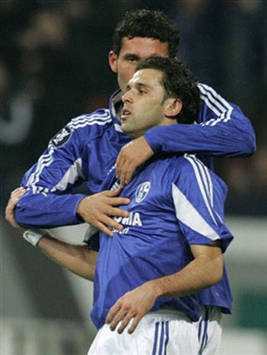 Lincoln & Kuranyi of Schalke 04