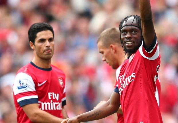 'We turn all our wingers into strikers!' - Wenger hails two-goal Arsenal hero Gervinho