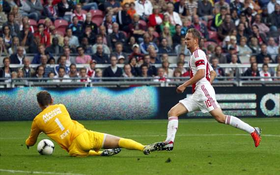 Ajax - RKC Waalwijk, Siem de Jong, Jeroen Zoet