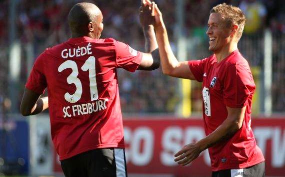 Karim Guede and Max Kruse, SC Freiburg