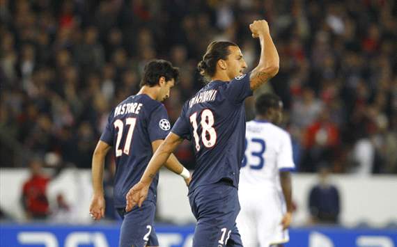 Champions League - Paris Saint Germain vs Dynamo Kiev (Ibrahimovic)