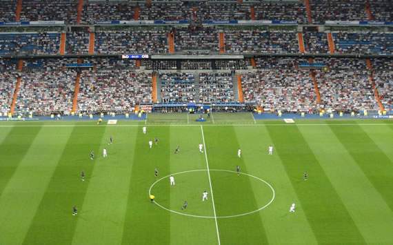 Mourinho no es presentado por la megafonía del Bernabéu