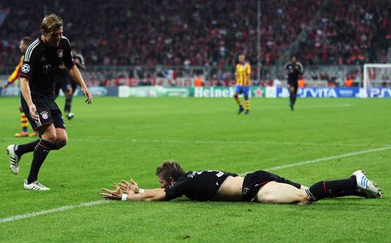 FC Bayern Muenchen v Valencia CF - UEFA, Bastian Schweinsteiger