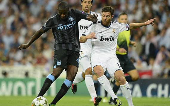 Yaya Toure, Real Madrid v Manchester City (Getty Images)