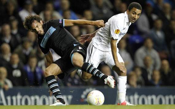 Alvaro Gonzalez, Aaron Lennon - Tottenham-Lazio