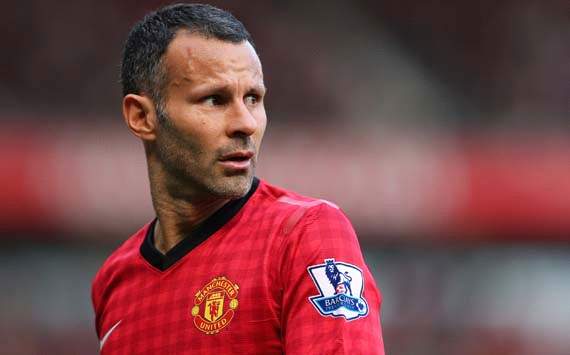 EPL; Ryan Giggs; Manchester United v Wigan Athletic