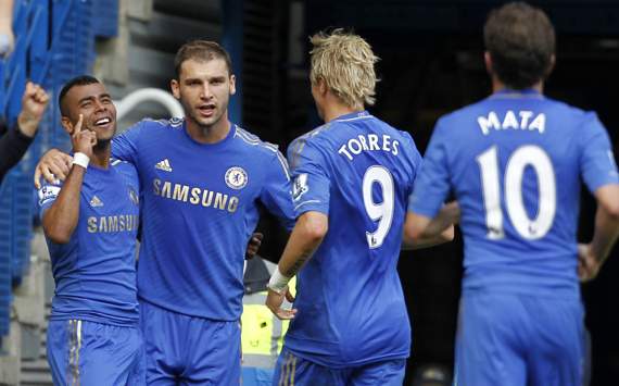 EPL - Chelsea vs Stoke City, Ashley Cole 