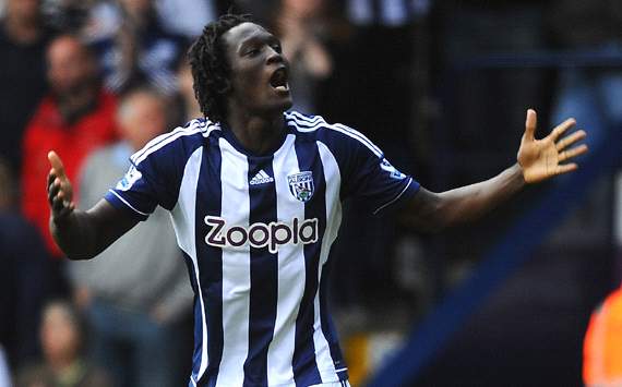 EPL, West Bromwich Albion v Reading, Romelu Lukaku 