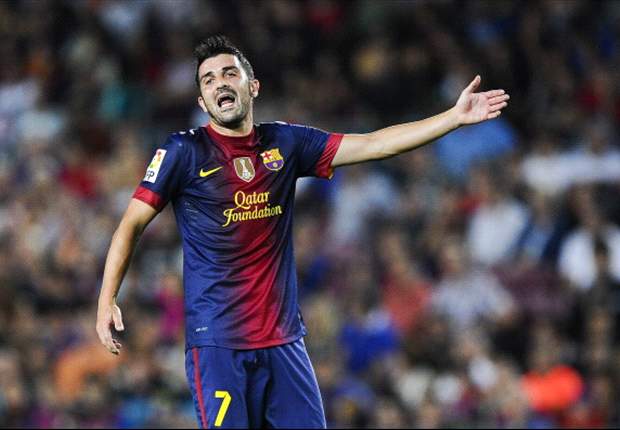 TEAM NEWS: David Villa starts, while Lionel Messi is on the bench, as Barcelona host Cordoba