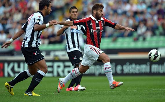Antonio Nocerino - Udinese-Milan - Serie A