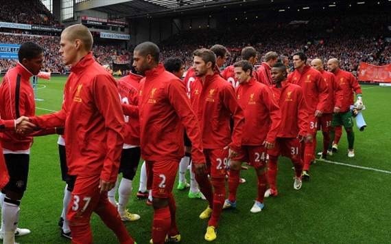 Manchester United - Liverpool - Anfield - September 2012