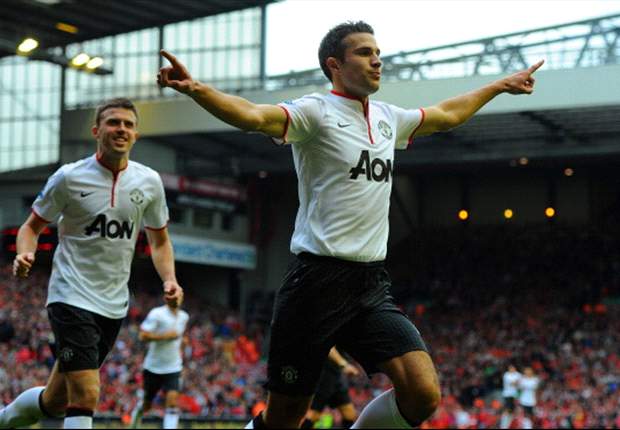 Manchester United now 13/8 favourites for Premier League title after victory at Liverpool 