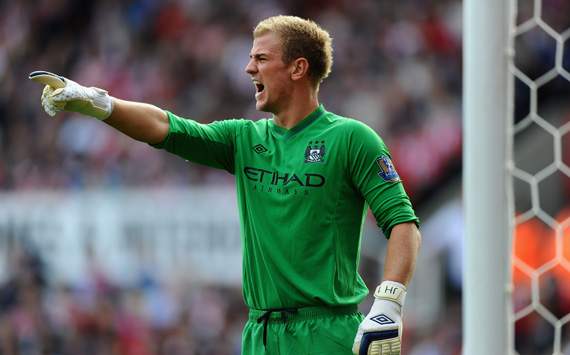  Joe Hart of Manchester City