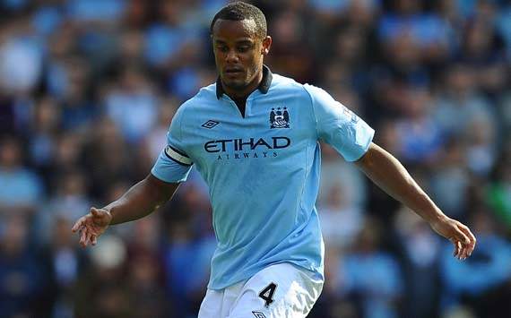 EPL; Vincent Kompany, Stoke City Vs Manchester City